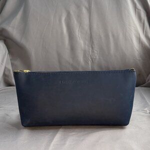 Portland Leather, Utility Bag, Deep Water (Navy Blue), EUC